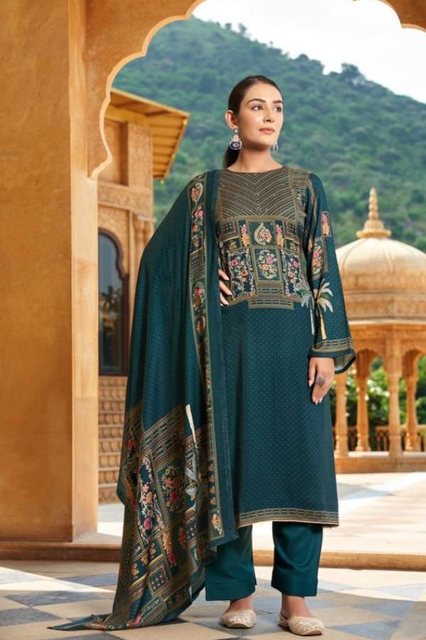 Rupali Fashion Naqsh Pashmina Ladies Suit 5225