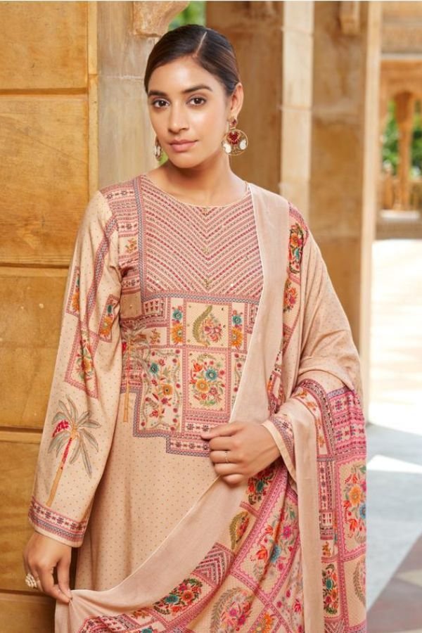 Rupali Fashion Naqsh Pashmina Ladies Suits 5226