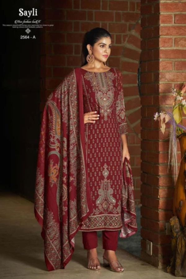 Sargam Prints Sayli Pashmina Salwar Suit 2564 A