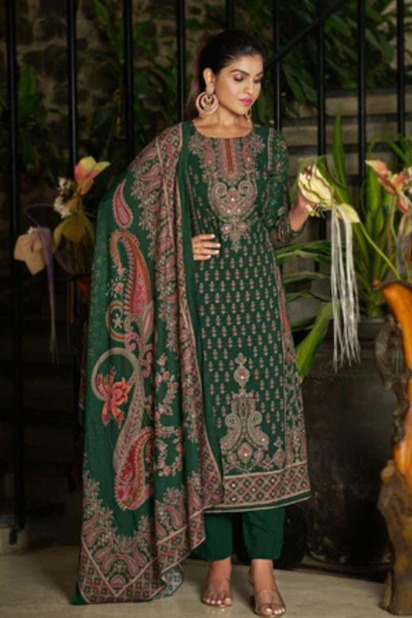 Sargam Prints Sayli Pashmina Salwar Suit 2564 D