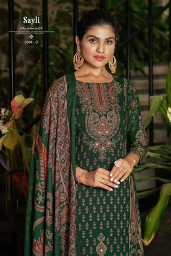 Sargam Prints Sayli Pashmina Salwar Suits 2564 D