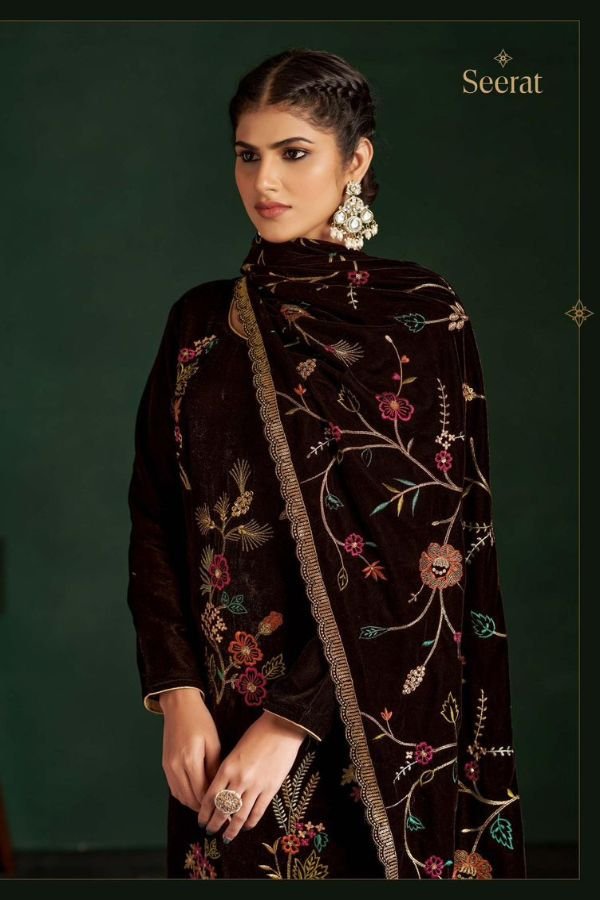 Sargam Prints Seerat Velvet Salwar Suits 1154A