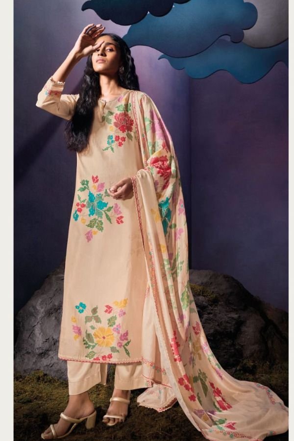 Ganga Fashions Aashrut Silk Ladies Salwar Suit C2153