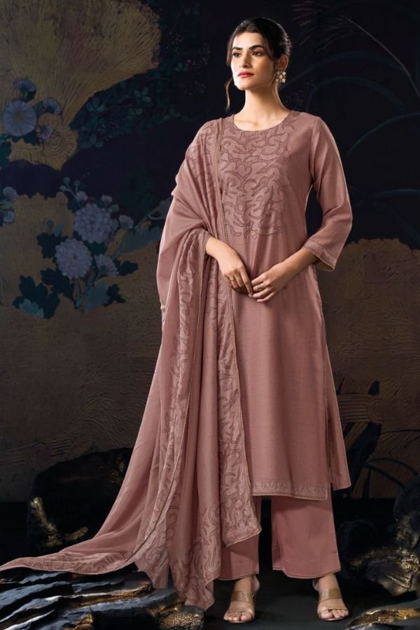 Ganga Fashions Calyn S3132 Silk Ladies Suit S3132-A