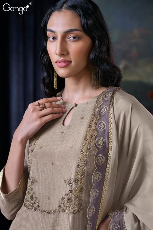 Ganga Fashions Svetlana S2958 Silk Suit S2958-B