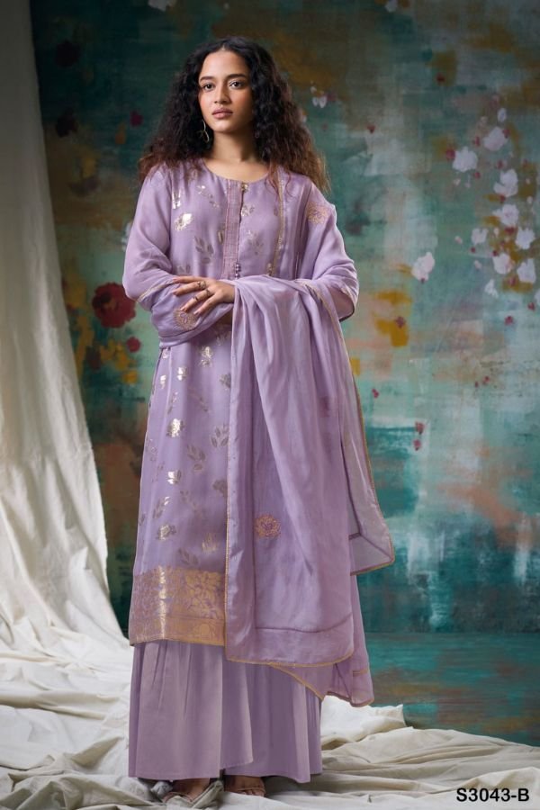 Ganga Fashions Tatiana S3043 Silk Salwar Suit S3043-B