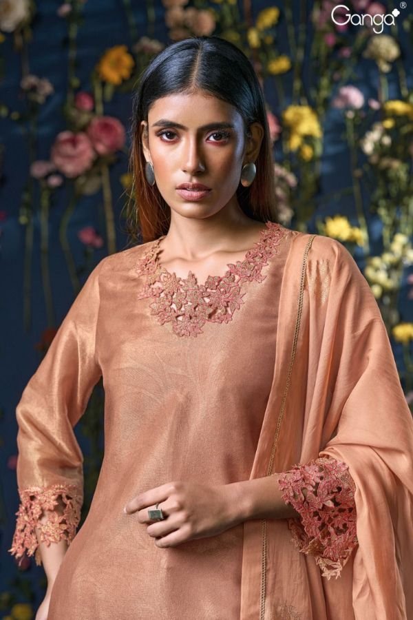 Ganga Fashions Vatika S3041 Silk Suit S3041-A