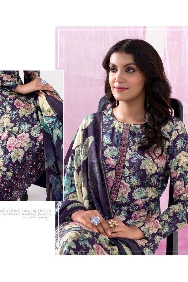 Glossy Simar Harmony Vol 2 Pure Lea Silk Suits 1315