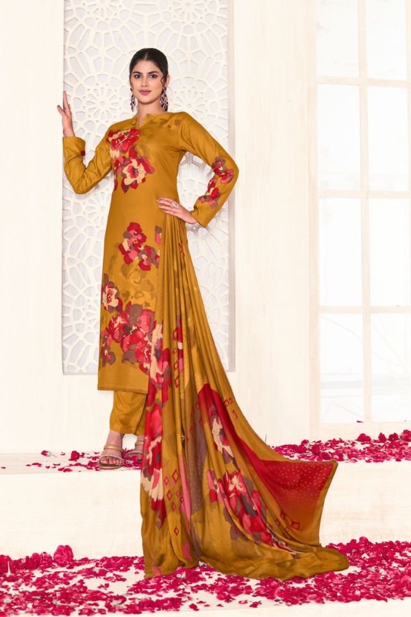 Glossy Simar Poorva Pashmina Salwar Suit 8059-C