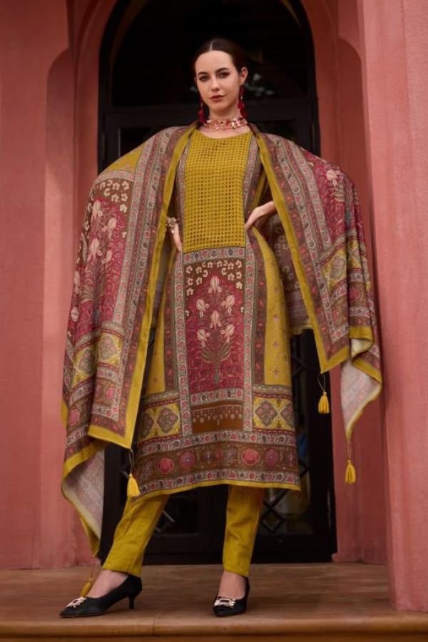 Ibiza Lifestyle Kabira Pashmina Winter Ladies Suit 15689