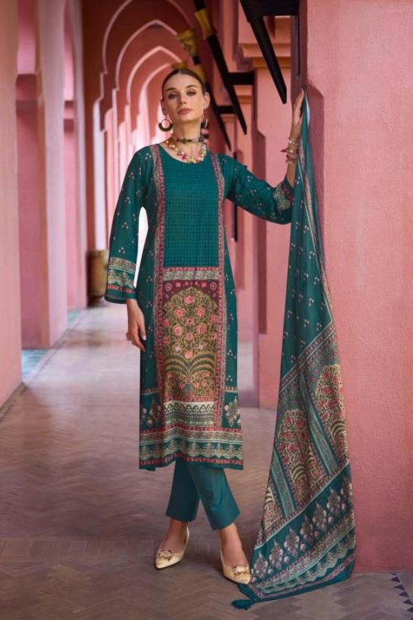 Ibiza Lifestyle Kabira Pashmina Winter Ladies Suit 15690