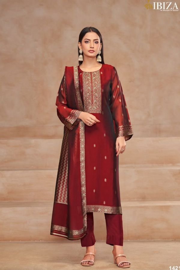 Ibiza Lifestyle Saashini Banglory Silk Salwar Suit 1421