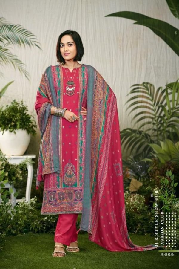 Nishant Fashion Pashmina Salwar Suits 83006