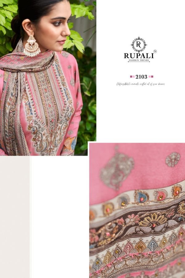 Rupali Fashion Ridhima Vol 02 Pashmina Ladies Suits 2103