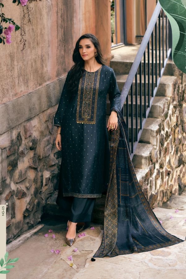 Varsha Fashion Neel Giri Muslin Printed Salwar Suit NG-02