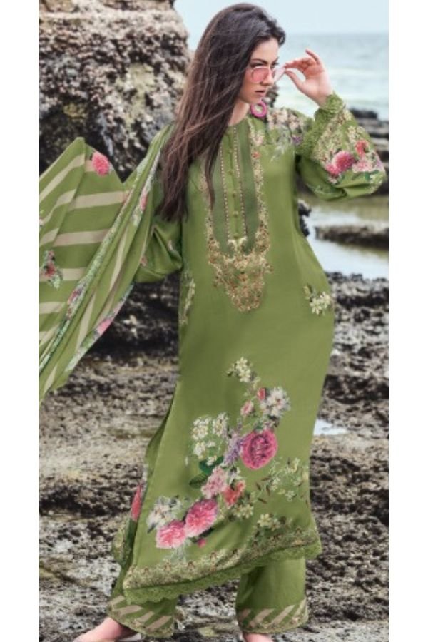 Varsha Fashions Callista Printed Unstitched Suits CL-03