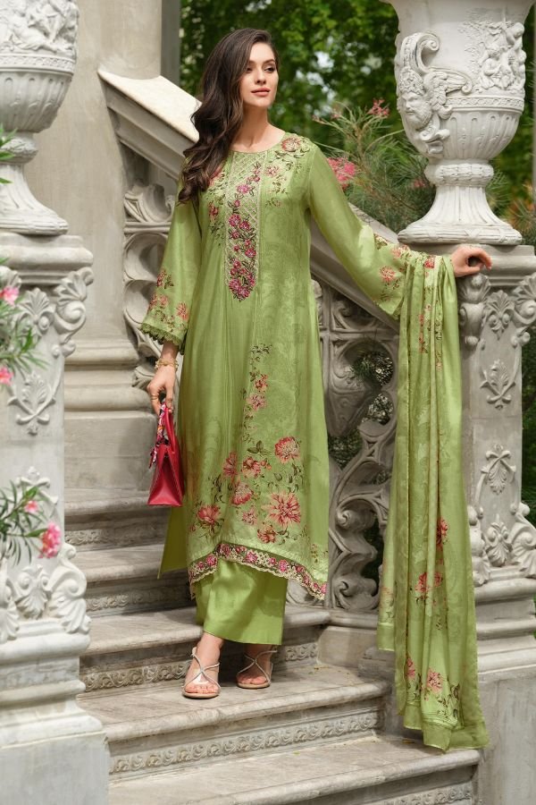 Varsha Fashions Mehak Muslin Salwar Suits Mk-03