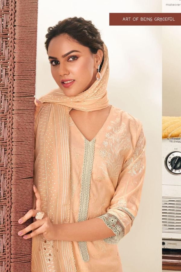 Jay Vijay Prints Baramda Cotton Unstitched Salwar Suit 9623