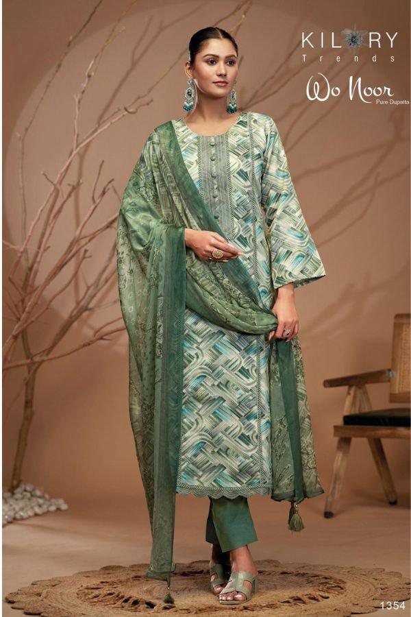 Kilory Trends Wo Noor Jamm Cotton Printed Salwar Suit 1354