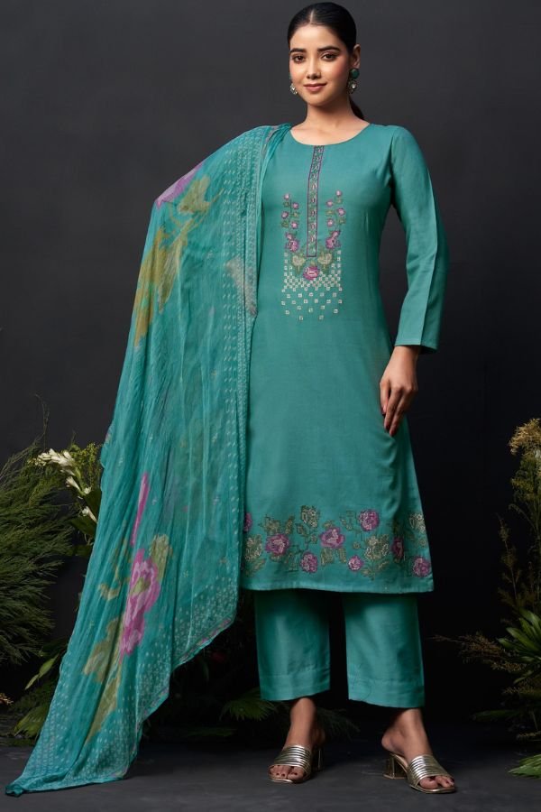 Rupali Fashion Grache Vol 5 Unstitched Ladies Suit 3001