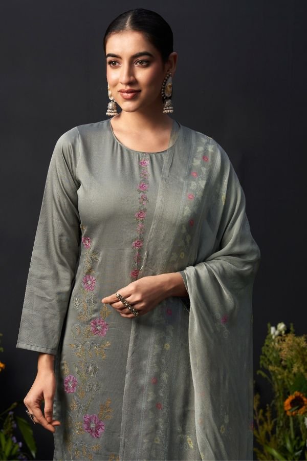 Rupali Fashion Grache Vol 5 Unstitched Ladies Suit 3004