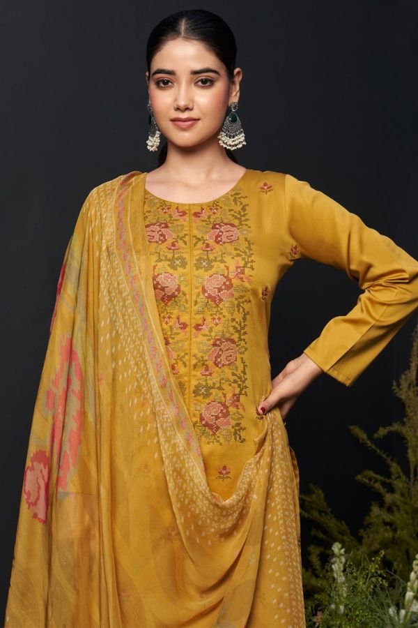 Rupali Fashion Grache Vol 5 Unstitched Ladies Suit 3005