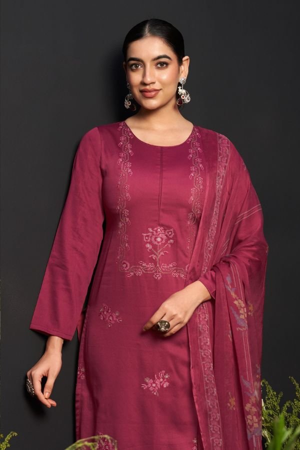 Rupali Fashion Grache Vol 5 Unstitched Ladies Suit 3006