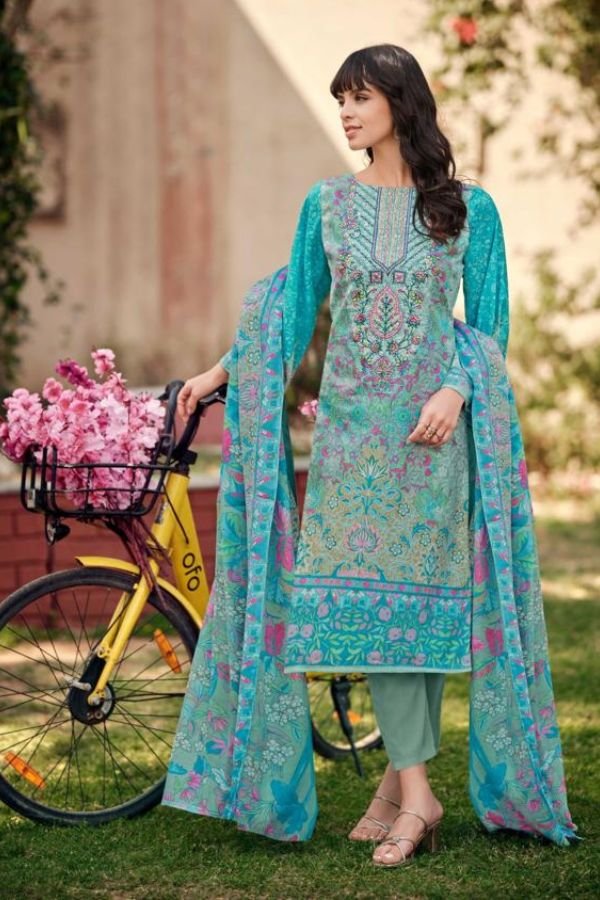 Belliza Designer Studio Gulzaar Cotton Salwar Suit 640-005