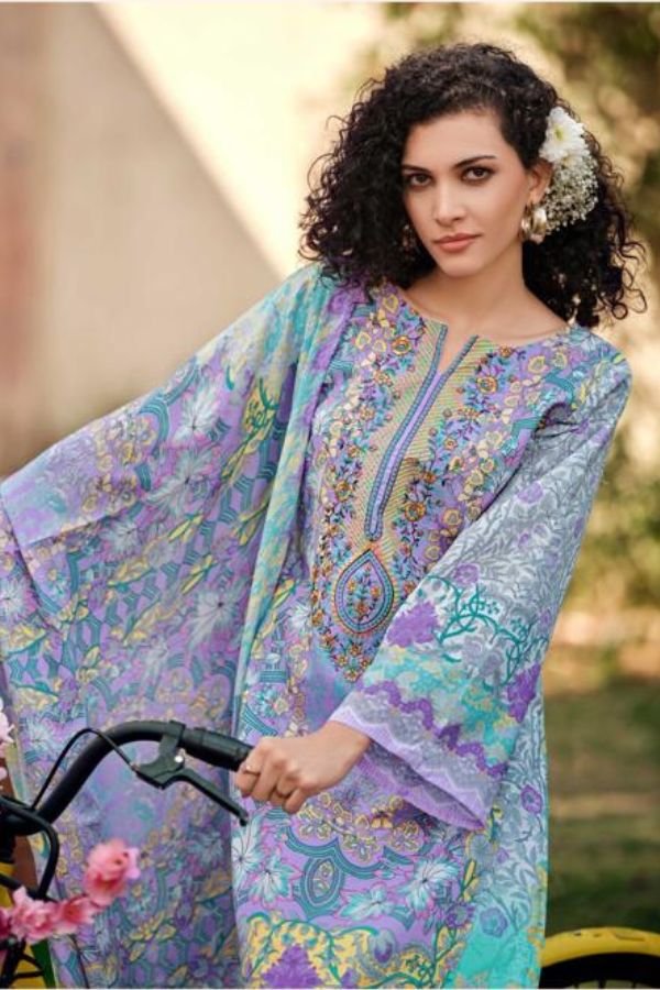 Belliza Designer Studio Gulzaar Cotton Salwar Suit 640-008