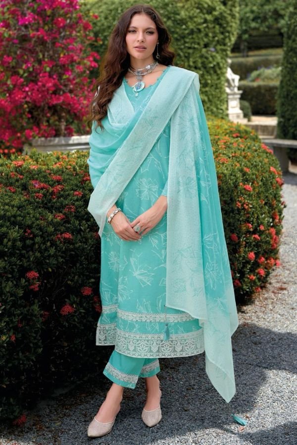 Ibiza Orelia Camric Cotton Printed Summer Salwar Suit 11414