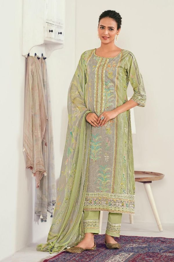 Jay Vijay Prints Khidki Vol 2 Cotton Unstitched Salwar Suit 9933
