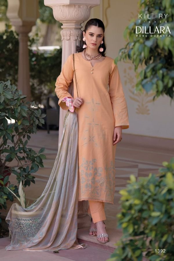 Kilory Trends Dillara Lawn Cotton Printed Salwar Suit 1392