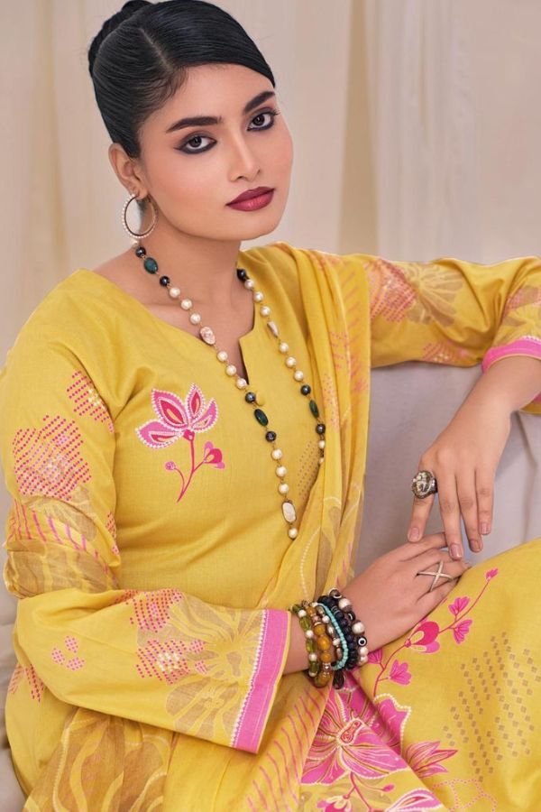Kilory Trends Qirat Lawn Cotton Printed Salwar Suit 1392