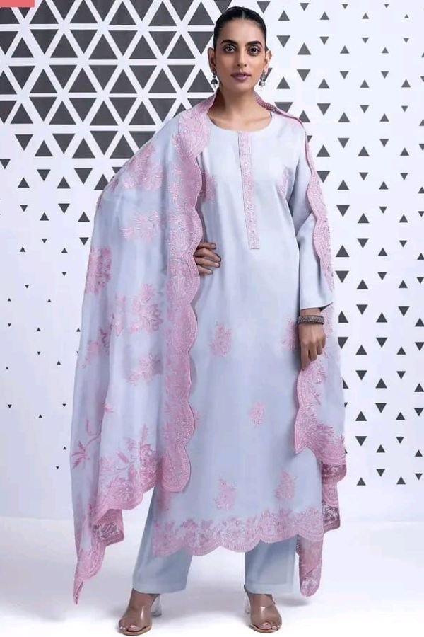 Naariti Qasira Cotton Embroidered Salwar Suit AGOG-01