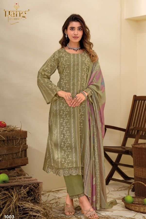 Rang Fashion Mirha Lawn Cambric Printed Salwar Suit 1003