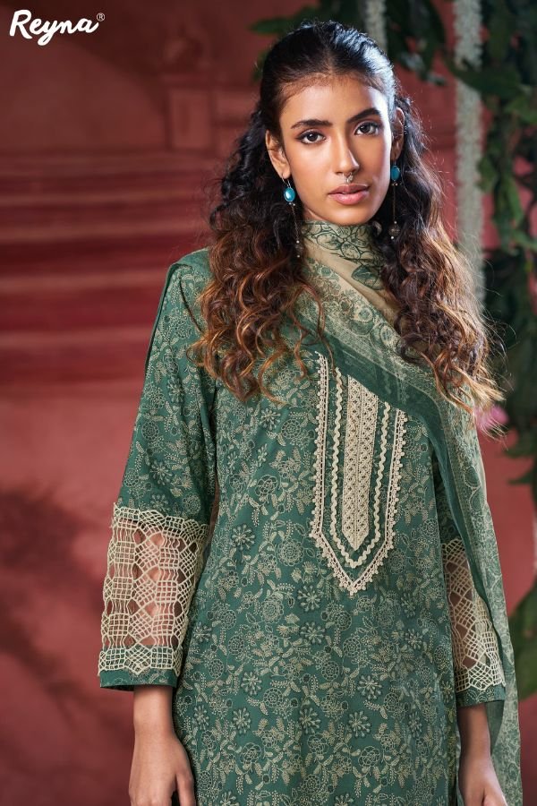 Reyna Fashions Gehna Cotton Unstitched Salwar Suit 10253