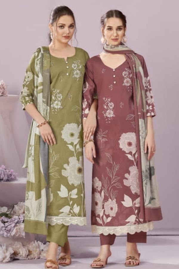 Rivaa Saaz Italian Lawn Printed Salwar Suit 4018-B
