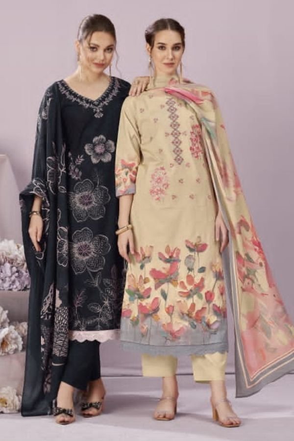 Rivaa Saaz Italian Lawn Printed Salwar Suit 4020-A