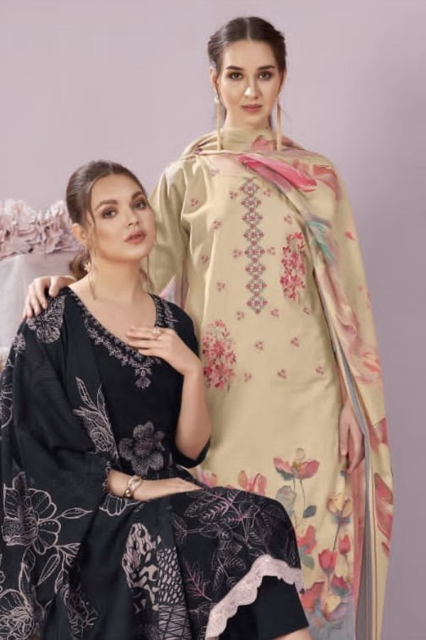 Rivaa Saaz Italian Lawn Printed Salwar Suit 4021-A