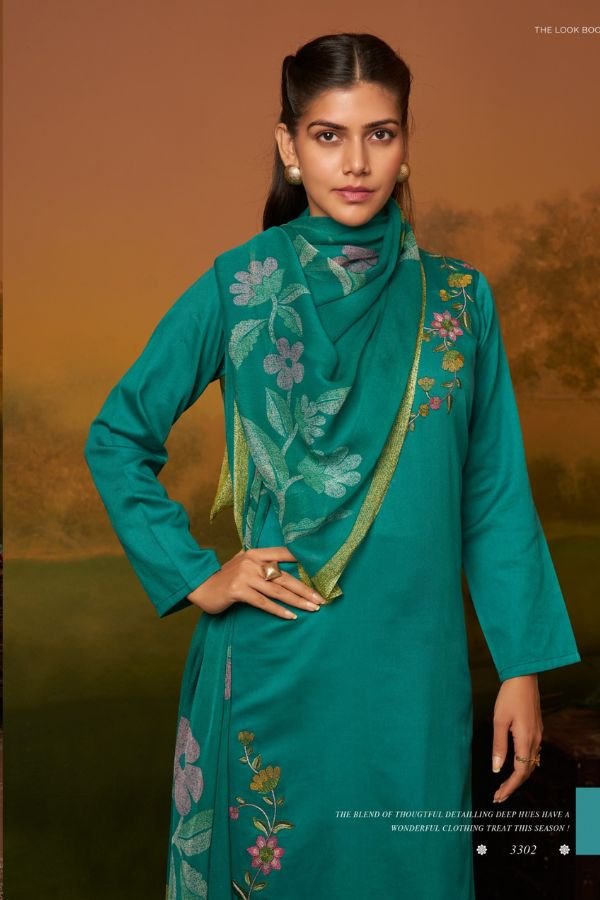 Rupali Fashion Grache Vol 8 Unstitched Ladies Suit 3302