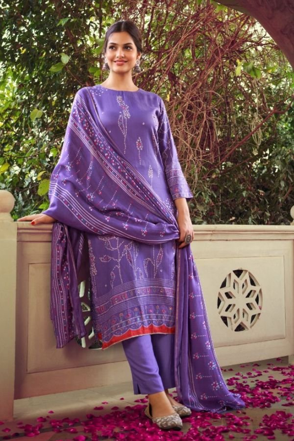 Rupali Fashion Soundarya Vol-2 Jaam Satin Salwar Suit 2406