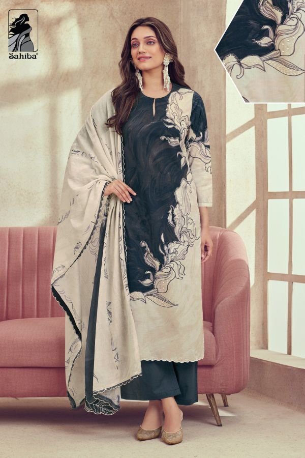 Sahiba Divyana Cotton Ladies Printed Salwar Suit 812