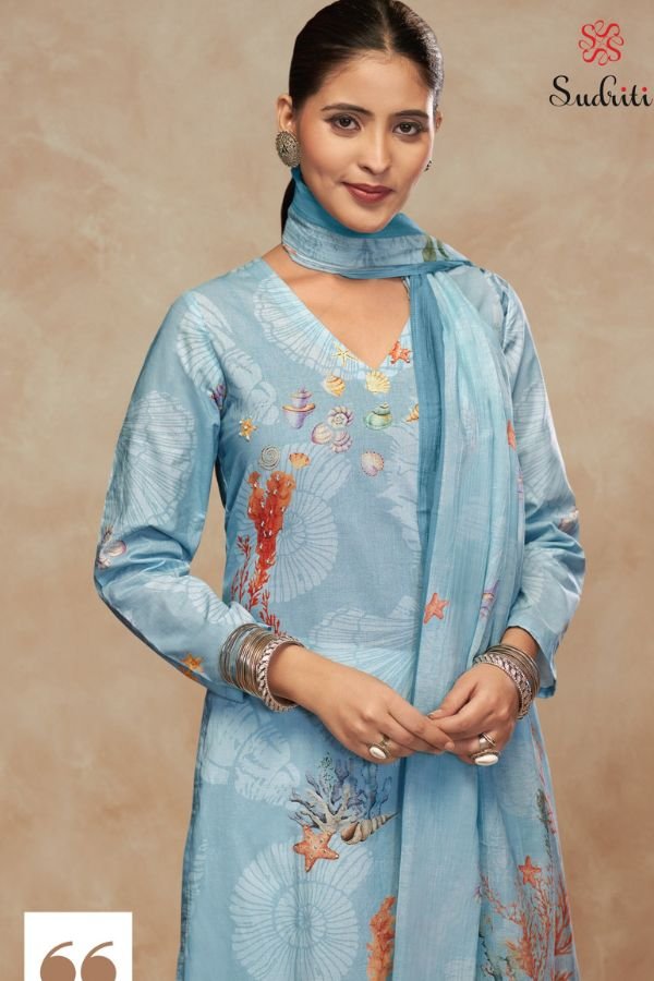 Sahiba Sudriti Amanat Cotton Printed Salwar Suit 148