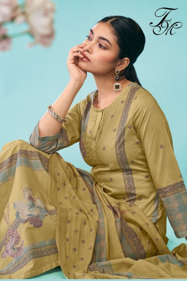 T&M Amrit Cotton Lawn Printed Salwar Suits 312
