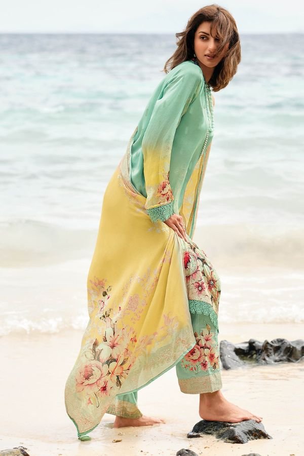 Varsha Fashions Zanoor Cotton Linen Printed Salwar Suit ZO-02