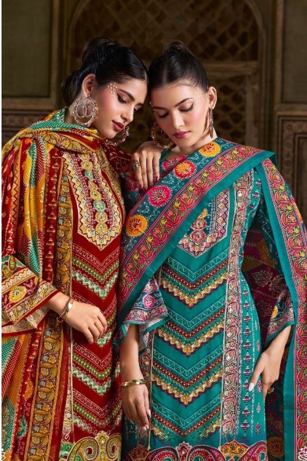 Belliza Designer Studio Musafir Rayon Suit 1042-002