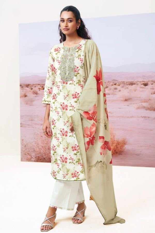 Ganga Fashion Fazeela S3491 Cotton Ladies Salwar Suit S3491-D