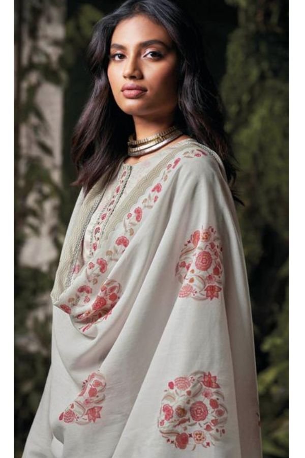 Ganga Fashion Nisrine Cotton Embroidered Salwar Suit C2261