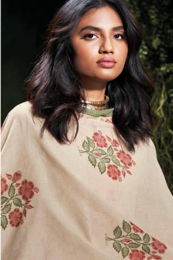 Ganga Fashion Nisrine Cotton Embroidered Salwar Suit C2265