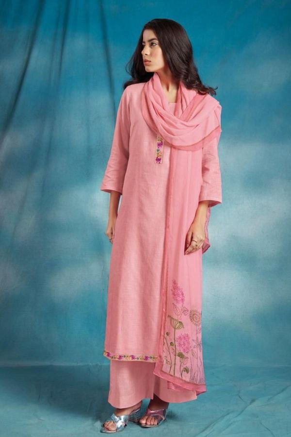 Ganga Fashion Trista S3532 Cotton Linen Salwar Suit S3532-A